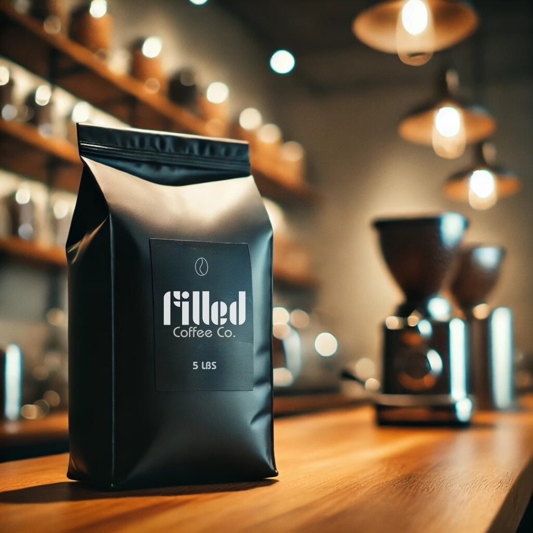 5 Lbs Coffee Bags — Filled Coffee Co. | Gettysburg, PA